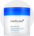 Medicube Zero Pore Pads 2.0 - Dual-Textured Facial Toner Pads for Exfoliation and Minimizing Pores