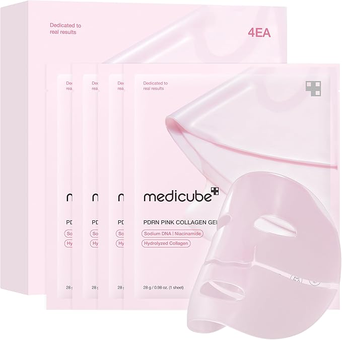 Medicube Salmon DNA PDRN pink collagen jelly gel mask