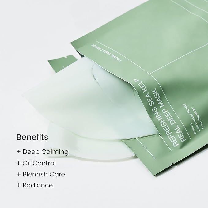 BIODANCE Refreshing Hydrogel Mask, Calming, Oil & Sebum Control