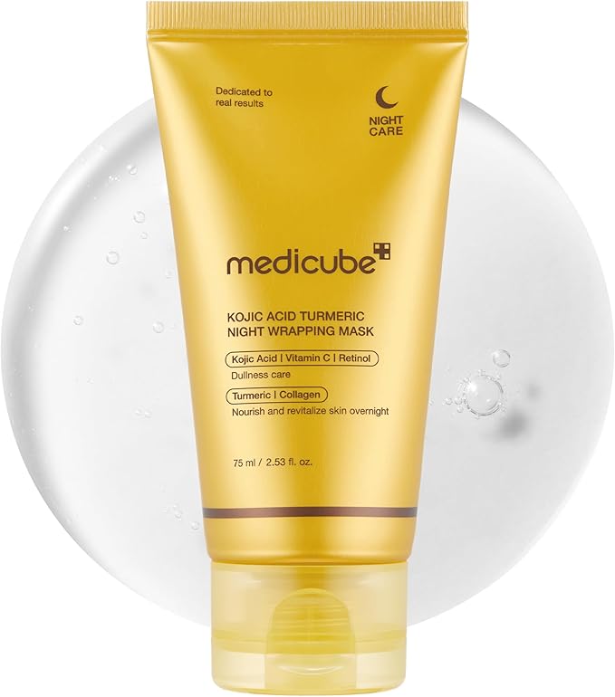 medicube Kojic Acid Turmeric Overnight Wrapping Peel Off Mask