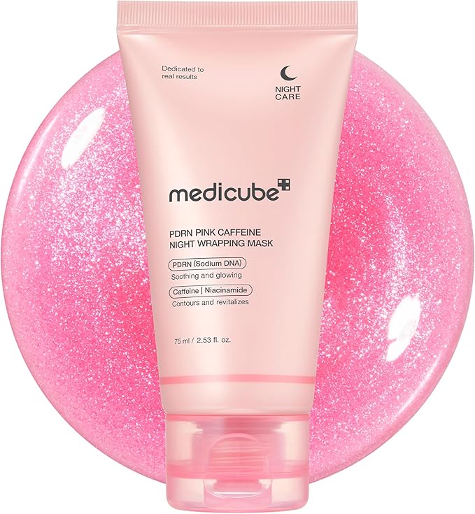 medicube PDRN Caffeine Overnight Wrapping Peel Off Facial Mask