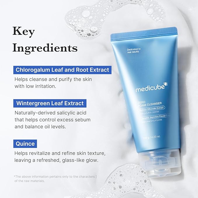 [medicube] Zero Foam Cleanser 120g