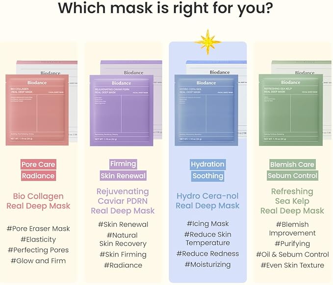 BIODANCE Bio-Collagen Real Deep Mask, Bestselling Hydrating Overnight