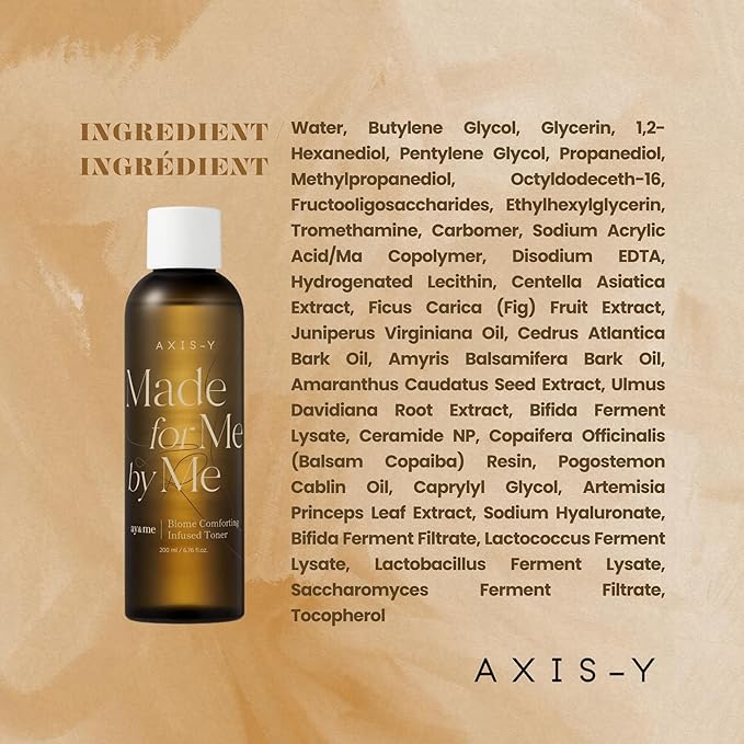 AXIS-Y Biome Comforting Infused Toner, 200mL / 6.76 Fl Oz