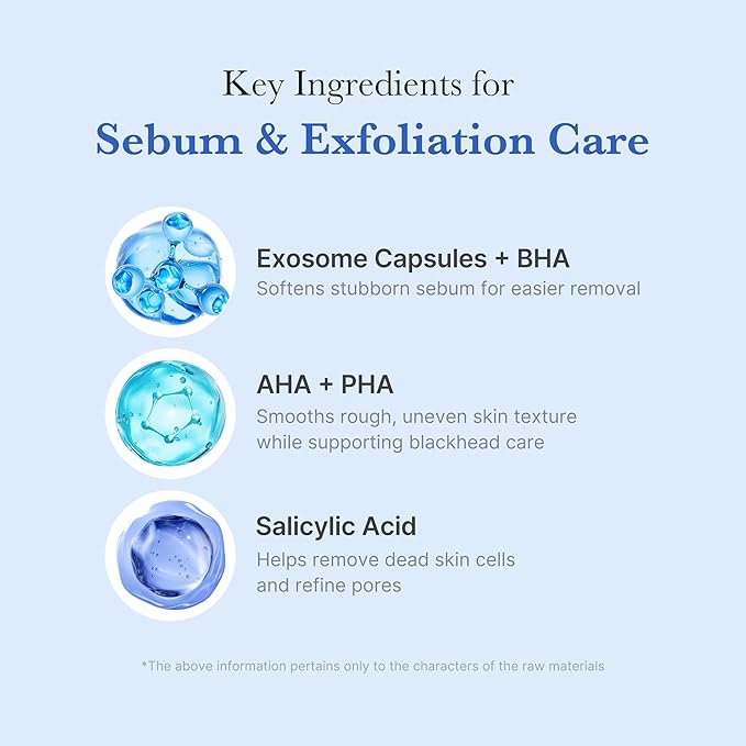 medicube Zero Pore Clear Blue Capsule Facial Deep Cleanser for Skin Texture, Blackhead & Pore Care