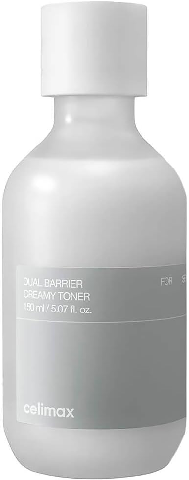 celimax Dual Barrier Creamy Toner | with Ceramides, Peptide, Oil & Alcohol Free