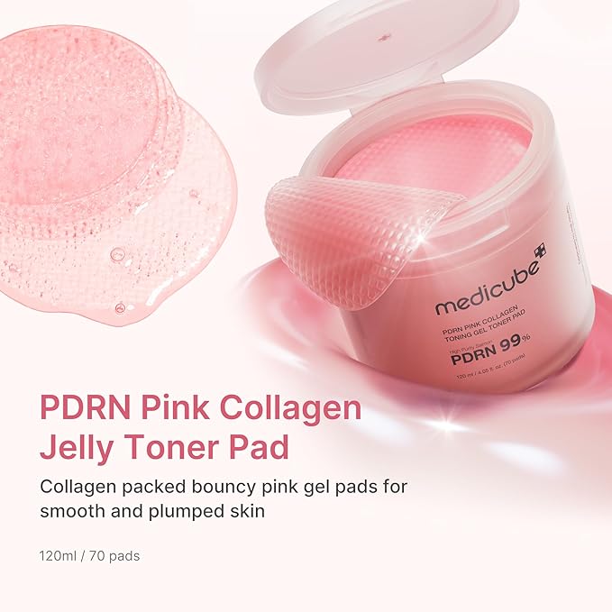 medicube Salmon DNA PDRN Pink Collagen Jelly Pad