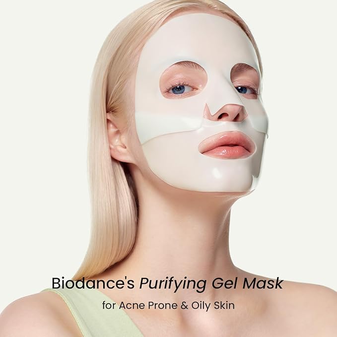 BIODANCE Refreshing Hydrogel Mask, Calming, Oil & Sebum Control