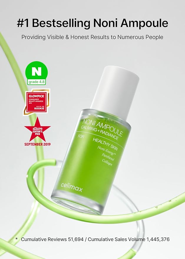celimax The Real Noni Energy Ampoule - with 71.77% Noni Fruit Extract, 30ml