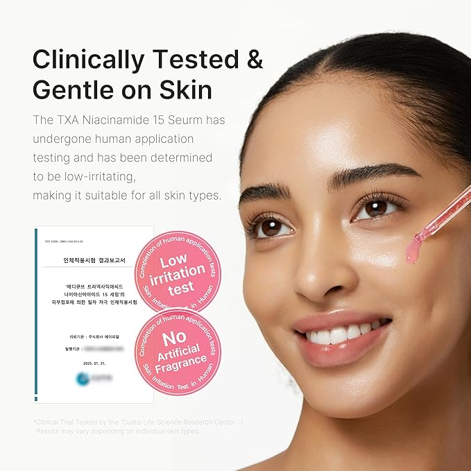 medicube TXA+Niacinamide 15% Glow Facial Serum for After Spot Care