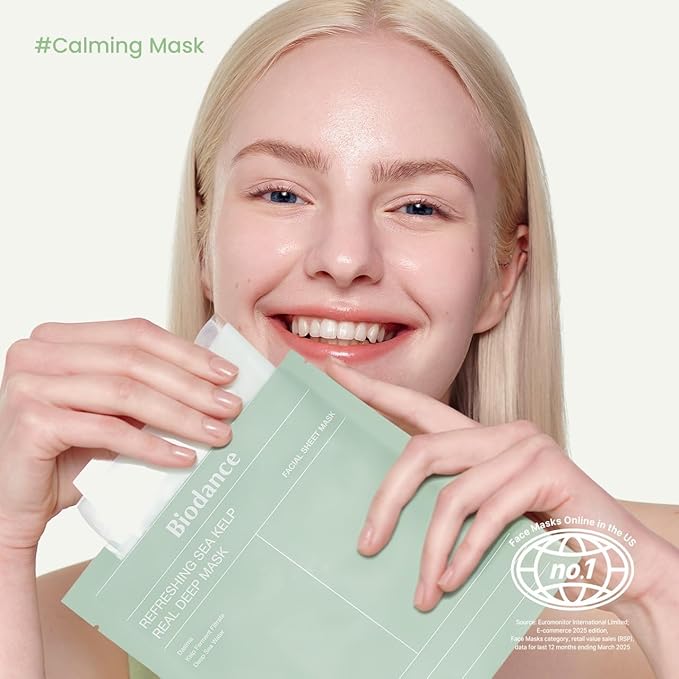 BIODANCE Refreshing Hydrogel Mask, Calming, Oil & Sebum Control