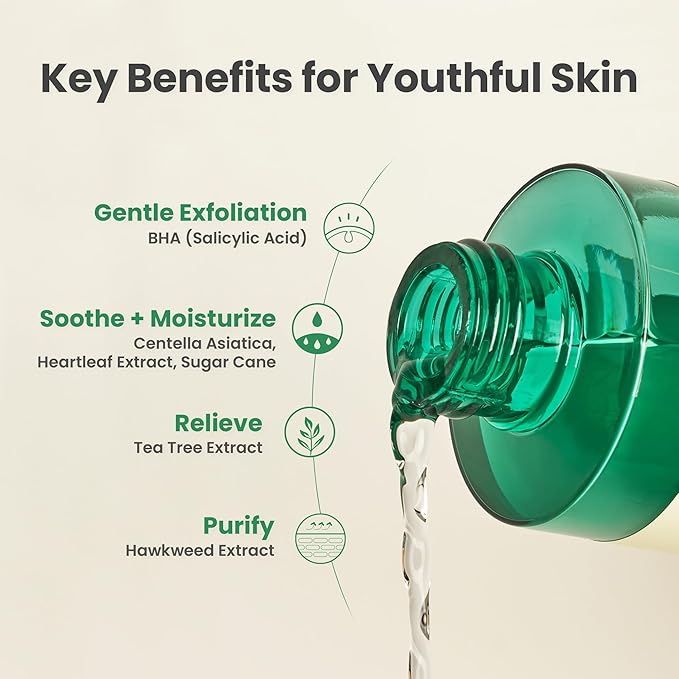 AXIS-Y Daily Purifying Treatment Toner with 0.5% BHA, Centella Asiatica