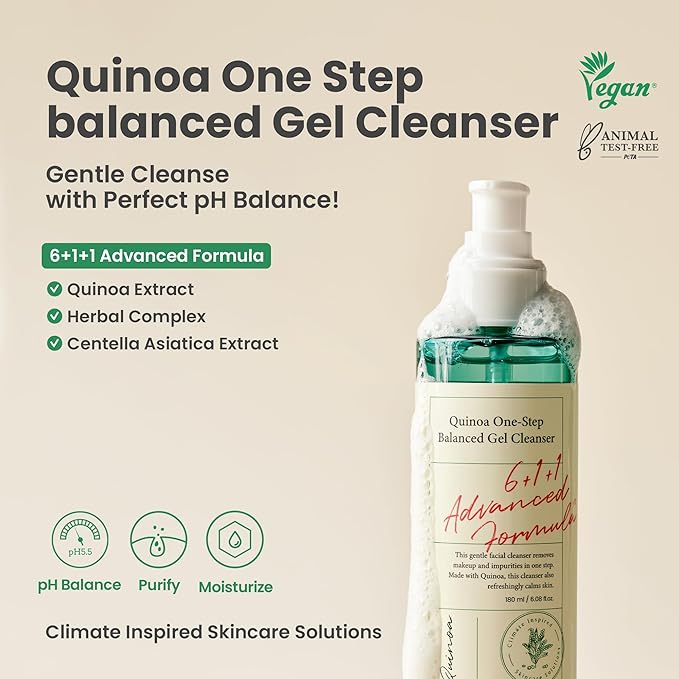 AXIS-Y Quinoa One Step Balance Gel Cleanser 180ml