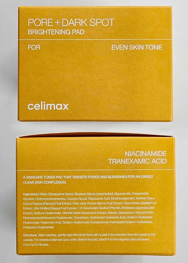 celimax Ji.Woo.Gae Pore+Dark Spot Pad