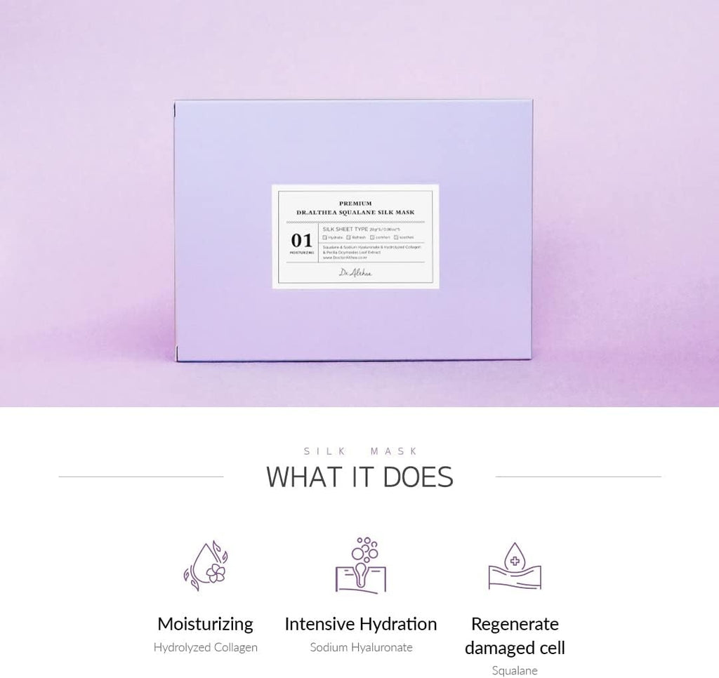 Dr.Althea Premium Squalane silk mask